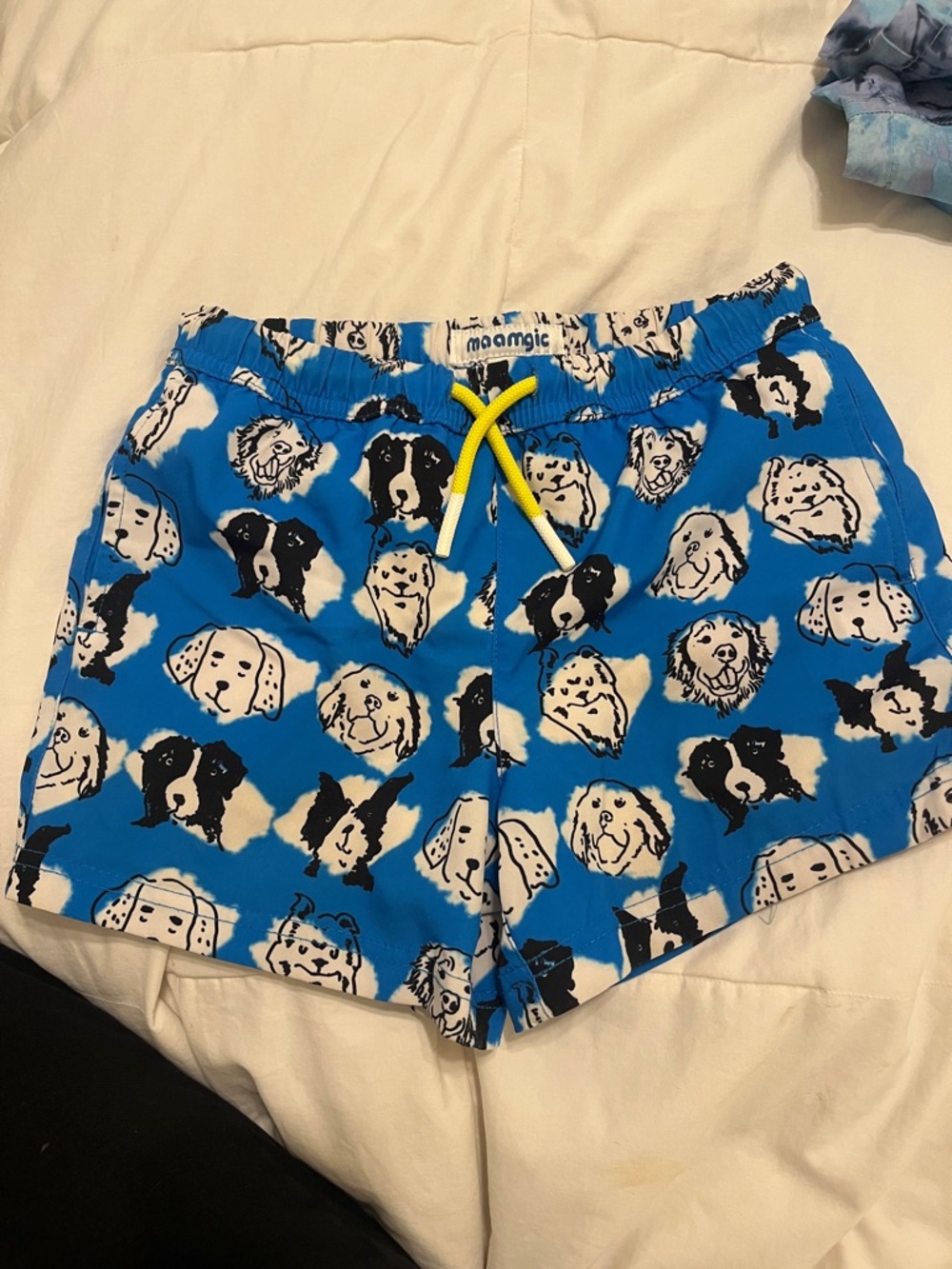 Dog swim trunks 5/6T - above knee